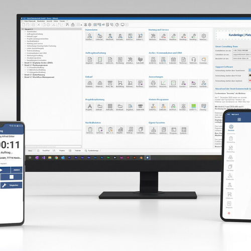 Logiciel pour artisans - STREIT - STREIT Datentechnik GmbH - de gestion logistique / de gestion des données matières / de gestion d'ateliers
