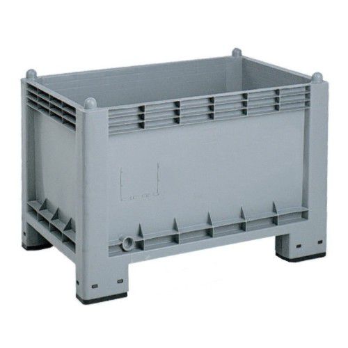 Caisse-palette en PP - 300 PLUS - Interbox S.A. - pour applications alimentaires / grande / à 4 roues