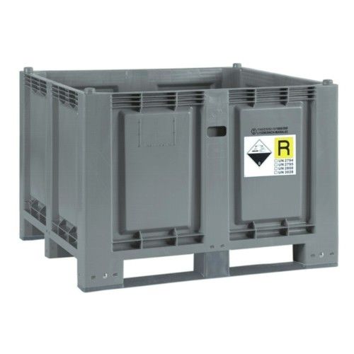 Caisse-palette pour produits dangereux - 700 PLUS - Interbox S.A. - en HDPE / de stockage / de transport