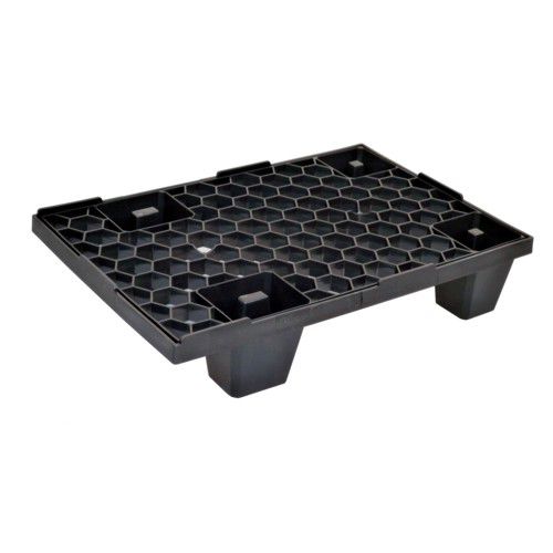 Palette pour charges moyennes - My-A series - Interbox S.A. - en plastique recyclé / Euro / emboîtable