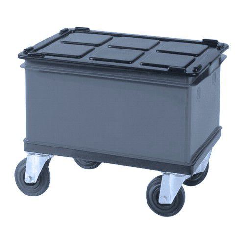 Caisse en PP - Delta series - Interbox S.A. - pour applications pharmaceutiques / empilable / avec poignée