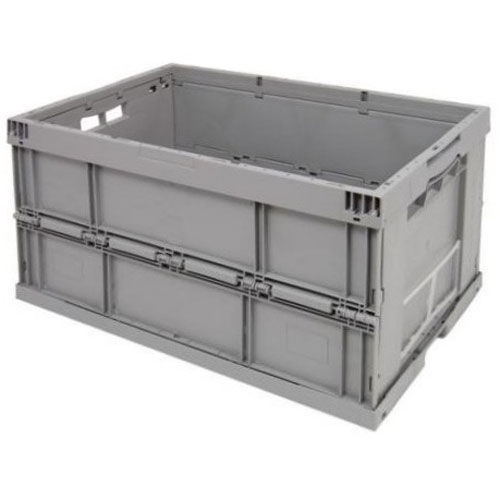 Caisse à ridelles rabattables - Delta Mec Fold - Interbox S.A. - en PP / de transport / pour la logistique