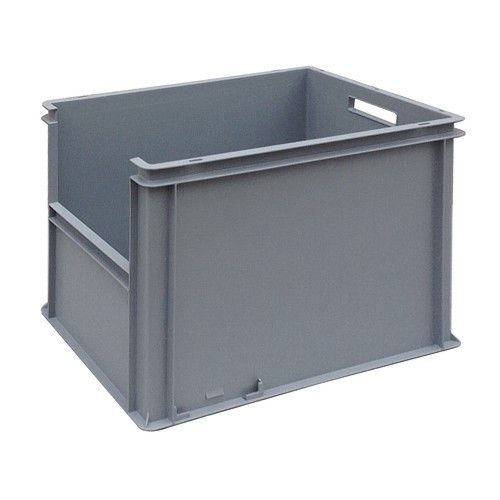 Caisse en PP - Delta Mec 70 Open - Interbox S.A. - empilable / à ouverture frontale / automatique