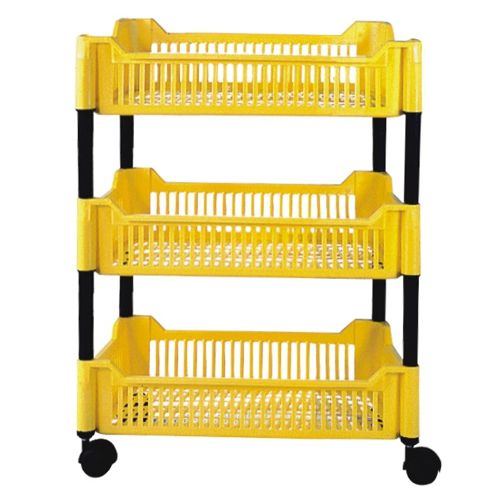 Caisse en PP - Lambda - Interbox S.A. - empilable / modulaire / à 4 roues