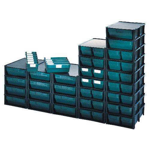 Bloc à tiroirs de stockage de petites pièces - Alfa Mec - Interbox S.A.