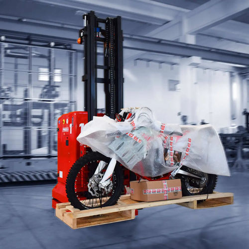 Robot mobile autonome de manutention - LIFTER series - Proxaut Srl AGV Technology - alimenté par batterie / à fourche