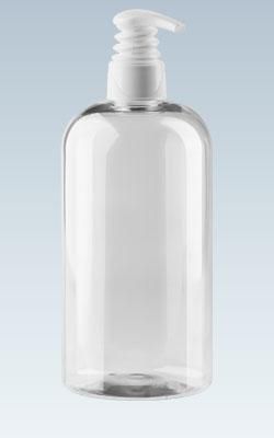 Bouteille pour l'industrie alimentaire - OREGON SOAP 500 - ACTI PACK SAS - en PET / à pompe / avec distributeur