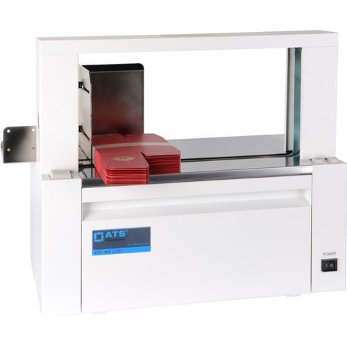 Machine de pose de bandeau automatique - ATS-MS 420S - ATS-Tanner GmbH Banderoliersysteme - mobile / de table / horizontale