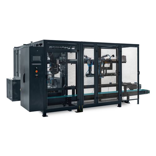 Remplisseuse totalement automatique - GOLEM - NOMATECH s.r.o. - de sacs / pour granules / pour produits alimentaires