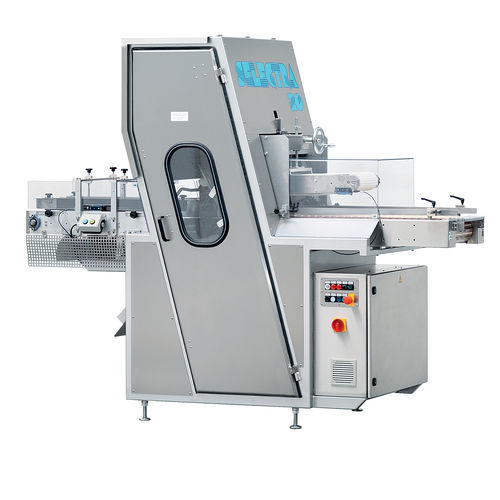 Coupeuse à pain industrielle entièrement automatique - SL 30XLS - TG-Packaging bvba - à lame à bande continue / horizontale