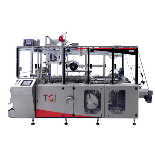Banderoleuse horizontale - CM60 X-Fold - TG-Packaging bvba - automatique / pour biscuits / de pain