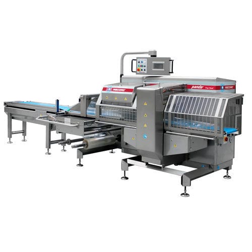 Machine d'emballage flowpack - Panda TS - TG-Packaging bvba - automatique / sous film / de viande