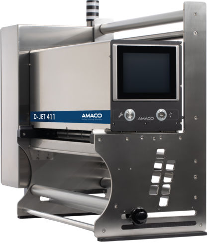 Machine d'impression à jet d'encre DOD - D-JET - AMACO GmbH - pour étiquettes / pour emballage / monochrome