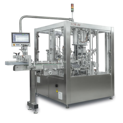 Encartonneuse verticale - CCM-AV - JW Verpackungstechnik GmbH - à chargement par le haut / automatique / rotative