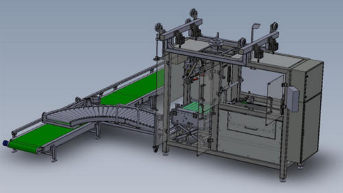 Ensacheuse verticale - VSFT - VOLLENDA-WERK GmbH - form fill seal / pour l'industrie chimique / pour granules