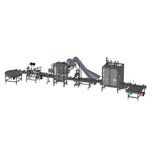 Remplisseuse automatique - DKAS-line - VOLLENDA-WERK GmbH - de bouteilles / pour bidons / pour sauce