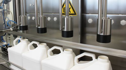 Remplisseuse automatique - CE - VOLLENDA-WERK GmbH - de bouteilles / de boisson / pour huile minérale