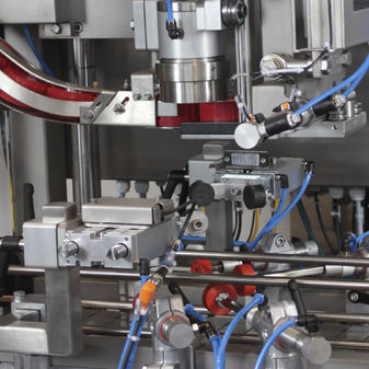 Capsuleuse rotative - GAS-135 - VOLLENDA-WERK GmbH - à mouvement continu / totalement automatique / pour bouteilles