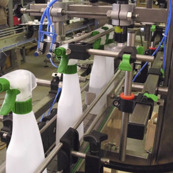Capsuleuse linéaire - GASP-110 - VOLLENDA-WERK GmbH - pneumatique / semi-automatique / de bouchons