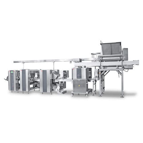 Laminoir de pâte à simple sortie - DOUGHLINER 700 - FRITSCH Bakery Technologies GmbH & Co. KG - avec coupeur