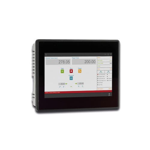 IHM à technologie capacitive projetée - JetView 1007 - Jetter AG - tactile multi-touch / à intégrer / 800 x 480