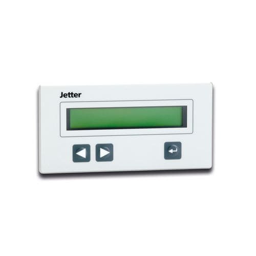 IHM avec clavier - LCD 23  - Jetter AG - encastrable / LCD / rétroéclairage à LED