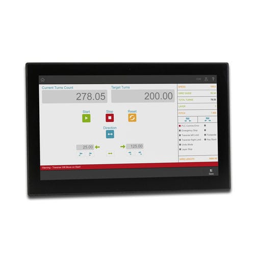 Panel PC TFT LCD - JI-FPC1012 - Jetter AG - rétroéclairage à LED / à écran tactile capacitif PCAP / à écran large