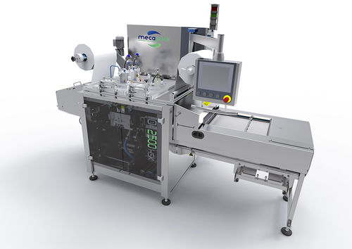 Thermoscelleuse de barquette automatique - O²2500 HSK - Mecapack - pour l'industrie agroalimentaire / pour barquettes