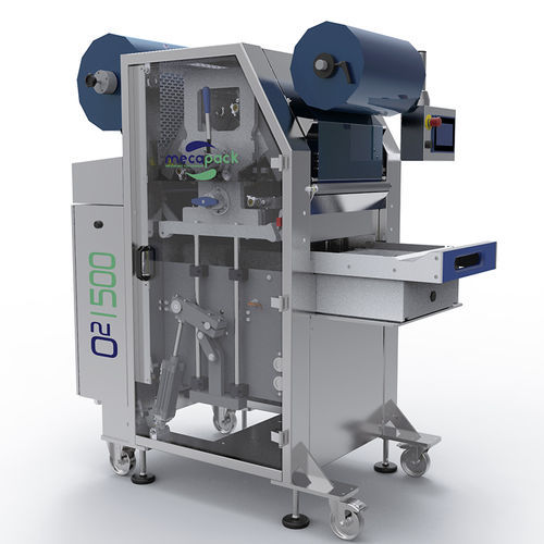 Thermoscelleuse de barquette automatique - O² 1500 - Mecapack - manuelle / semi-automatique / pour l'industrie agroalimentaire