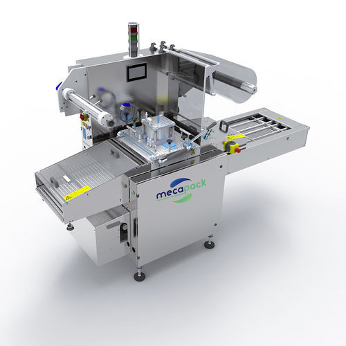 Machine de pose de couvercle automatique - S2000 - Mecapack - pour l'industrie agroalimentaire
