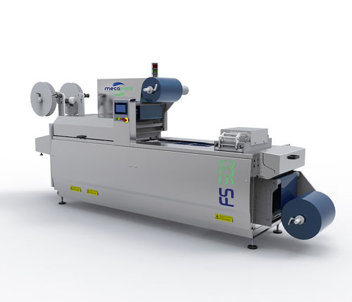 Machine de thermoformage de film plastique - FS900 - Mecapack - pour emballage de produits alimentaires / pour emballage de produits pharmaceutiques / pour emballage médical