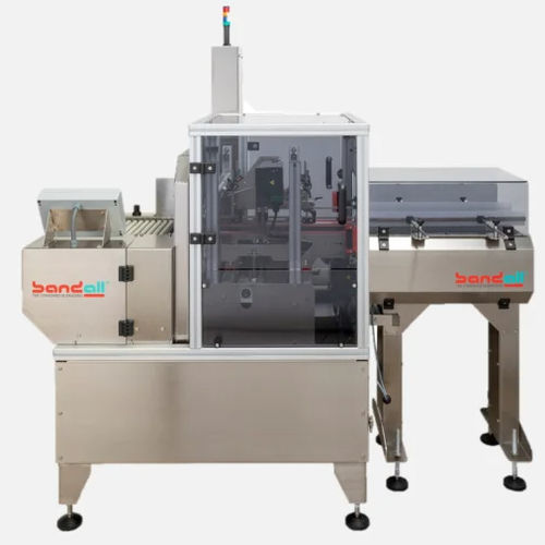 Machine de pose de bandeau automatique - TXL series - Bandall B.V. - avec convoyeur à bande / pour l'imprimerie / pour légumes