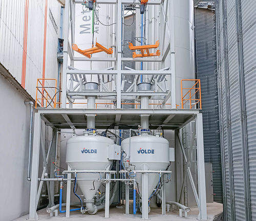 Silo pour silo - DÜZLEM METAL SANAYI VE TICARET LTD STI - pour produits en vrac / pour transport pneumatique / pour denrées alimentaires