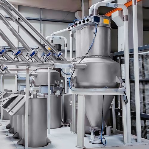 Système de transport pneumatique - DÜZLEM METAL SANAYI VE TICARET LTD STI - moteur pneumatique / pour l'industrie agroalimentaire / industriel