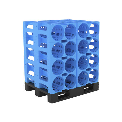 Rayonnage pour entrepôt de stockage - 10764 - Palletco LLC - de manutention / pour bouteilles / en plastique