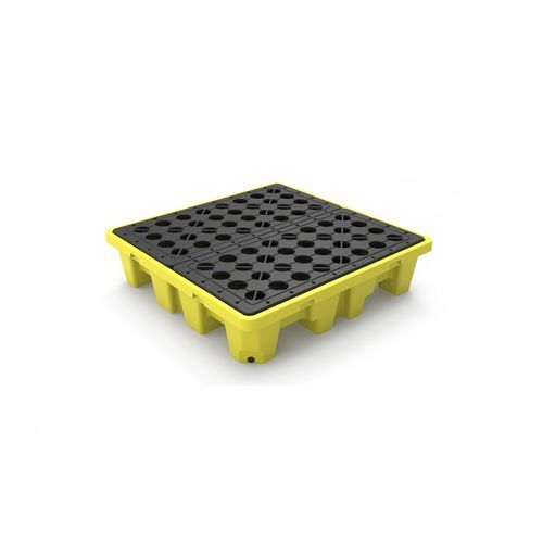 Palette de rétention pour conteneur IBC - SP-4H - Palletco LLC - 4 fûts / pour charges lourdes / en polyéthylène