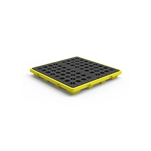 Palette de rétention 4 fûts - SP-4L - Palletco LLC - en plastique