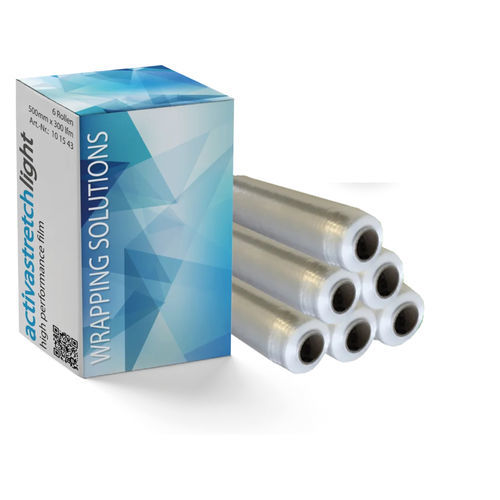 Film étirable - activaStretch® - Activatec International GmbH & Co.KG - d'emballage / en rouleaux / transparent