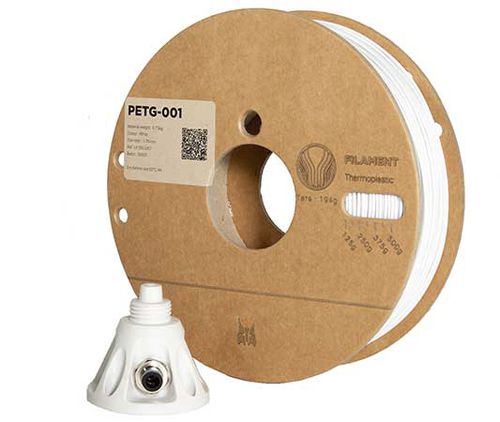 Filament PETG pour imprimante 3D - PETG-001 - Lynxter - blanc / étanche