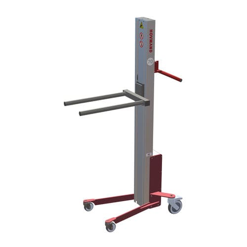 Élévateur sur batterie - Impact 70L DD1 - HOVMAND - à fourche / mobile / pour enrouleurs