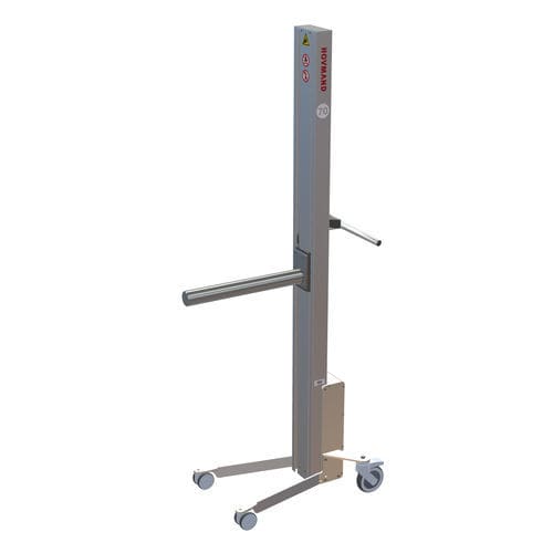 Élévateur pneumatique - Impox 70M D1-ix - HOVMAND - en acier inoxydable / mobile / pour enrouleurs