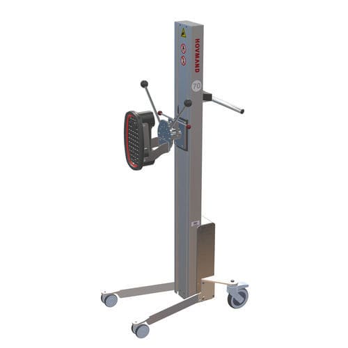 Élévateur en acier inoxydable - Impox 70L  - HOVMAND - mobile / de vide / pour bride