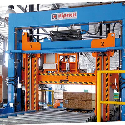 Cercleuse automatique - VK series - ITIPACK S.r.l. - pour bois / pour feuillards en polyester / pour feuillard en acier