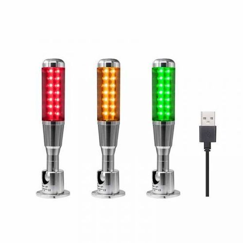 Colonne lumineuse à LED - OBS-USB-01 - Otennlux Lighting Technology Co.,Ltd - à 3 couleurs / avec buzzer / contrôlable par PC