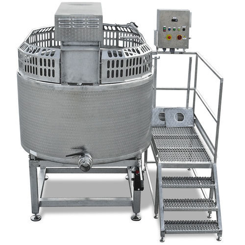 Cuve à fromage de coagulation - E.T.A. S.r.l. - de drainage / en inox