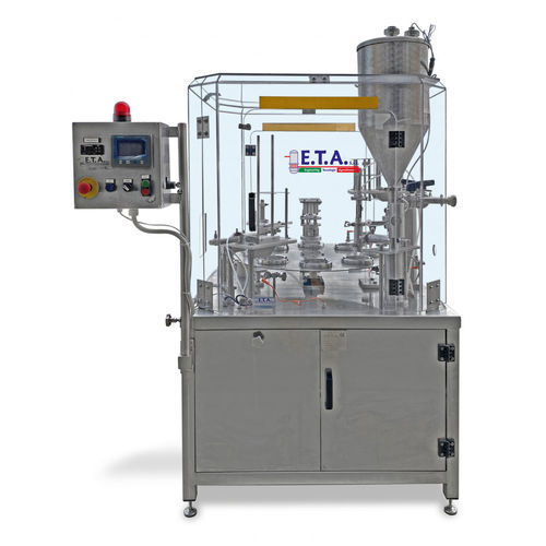 Remplisseuse automatique - E.T.A. S.r.l. - de gobelets / pour produits laitiers / pour l'industrie agroalimentaire