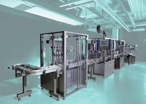 Remplisseuse automatique - Flex-O-Line® - Gustav Obermeyer GmbH u Co KG - de bouteilles / pour produits cosmétiques / pour l'industrie cosmétique