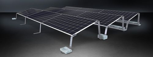 Système de montage solaire de plein champ - GS series - AEROCOMPACT Europe GmbH