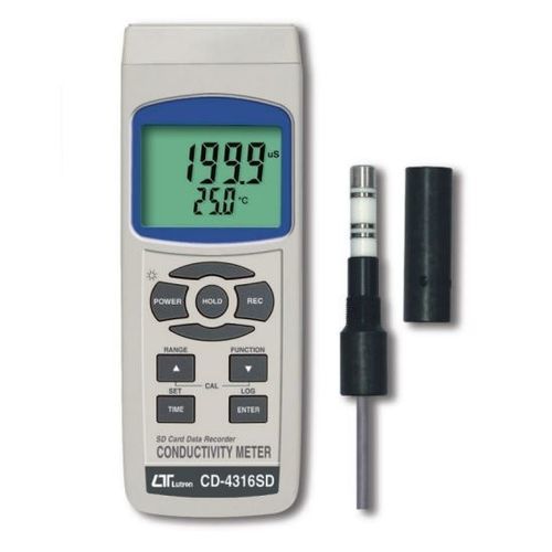 Conductimètre portable - CD-4316SD - Lutron - numérique / avec enregistreur de données