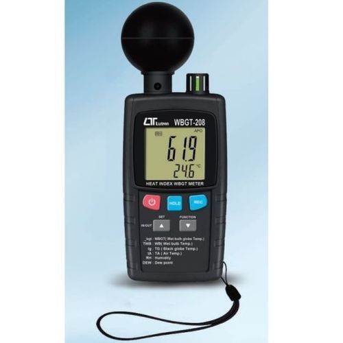 Psychromètre numérique - WBGT-208 - Lutron - portatif / température / d'humidité
